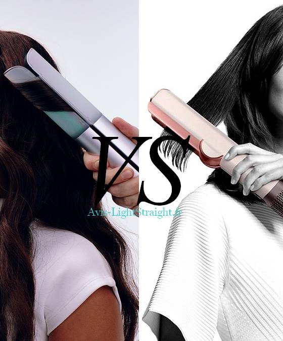 Light Straight vs Dyson Airstrait : deux révolutions du lissage qui pensent différemment